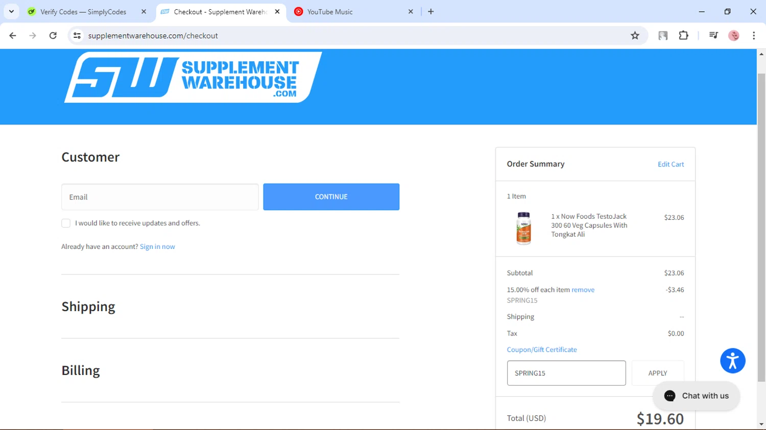 Supplement Warehouse Promo Codes 15 Off May 2024