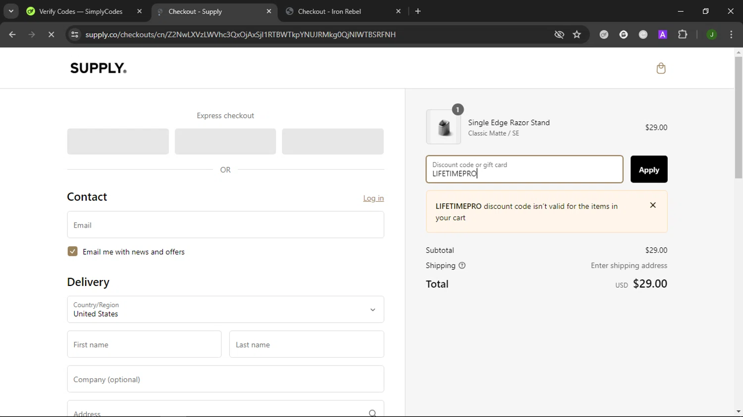 Supply Discount Codes 10 Off Promo Codes in August 2024 SimplyCodes