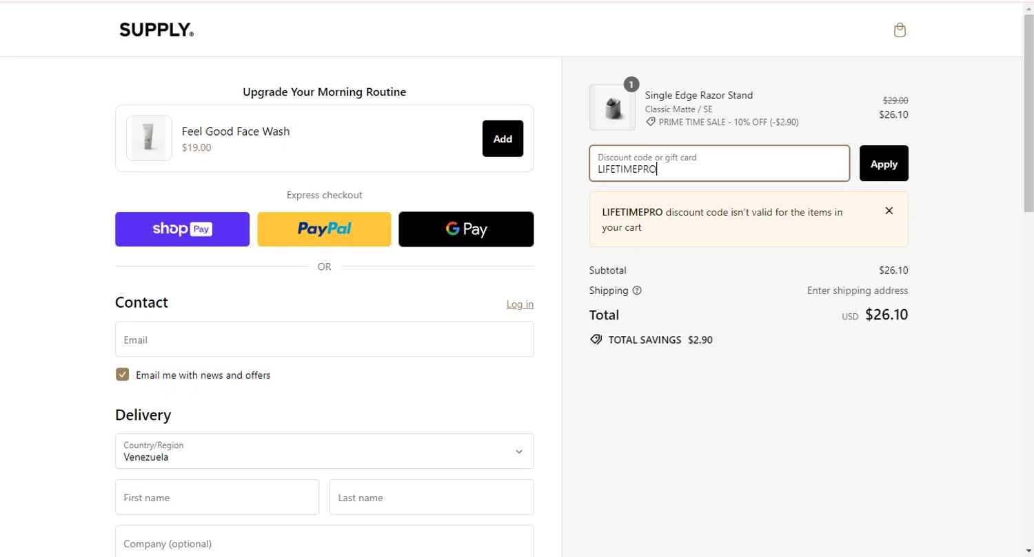 Supply Discount Codes 10 Off Promo Codes in August 2024 SimplyCodes