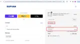 SPRING coupon verification screenshot