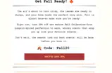 Fall20 coupon verification screenshot