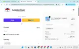 Surprise Cake coupon verification screenshot