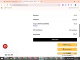 P2A94L61C35EM coupon verification screenshot