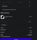 DUQA10 coupon verification screenshot