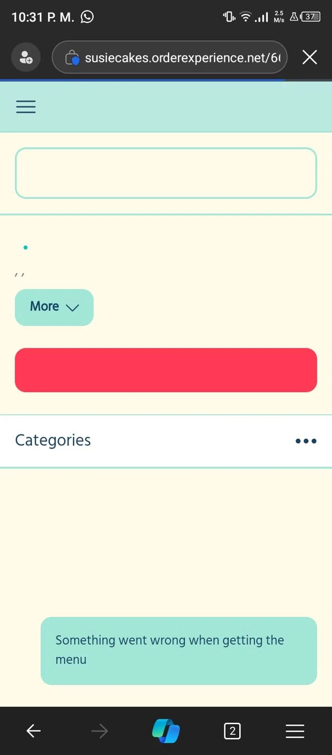 SusieCakes coupon code screenshot showing code CYBER2024 applied at SusieCakes checkout page. Uploaded by SimplyCodes community member FundoKadmiel on Jan 21, 2025