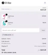Svibe coupon verification screenshot