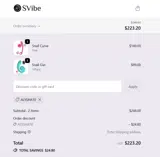 Svibe coupon verification screenshot