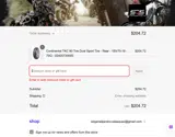 SVS PowerSports coupon verification screenshot