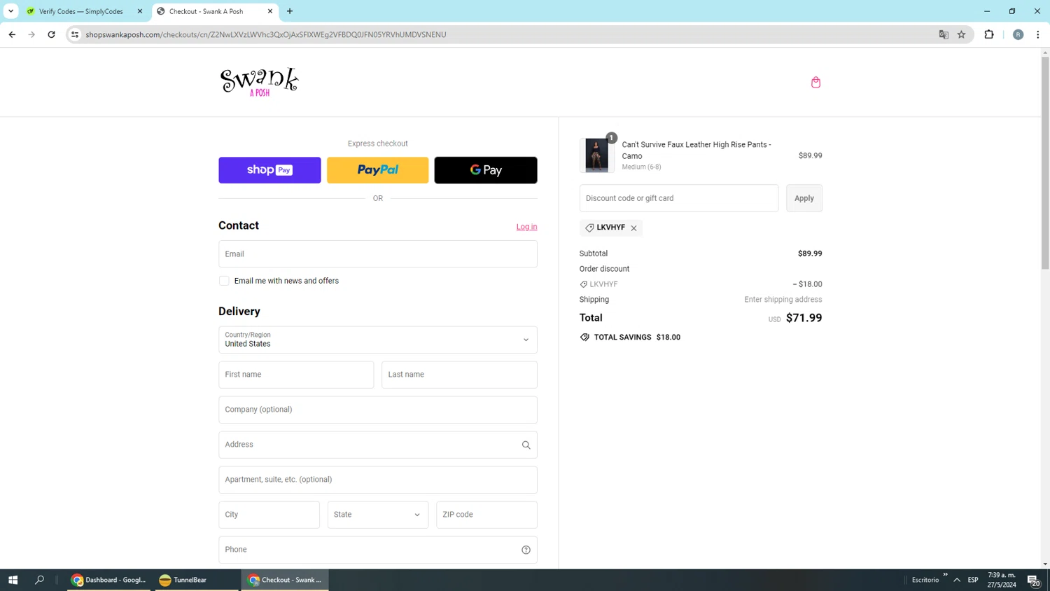 Swank A Posh Promo Codes 35 Off June 2024