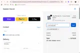 LUVMYSWEATER coupon verification screenshot