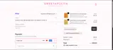 Sweetapolita coupon verification screenshot