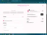 Sweetapolita coupon verification screenshot