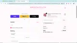 Sweetapolita coupon verification screenshot