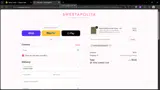 Sweetapolita coupon verification screenshot