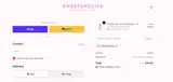 Sweetapolita coupon verification screenshot