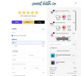 Sweet Bath Co coupon verification screenshot