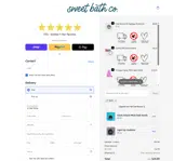Sweet Bath Co coupon verification screenshot
