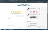 Sweet Bath Co coupon verification screenshot