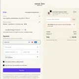 Sweet Bee Organics coupon verification screenshot