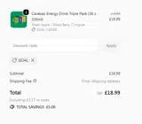 Sweetest Fidgets coupon verification screenshot