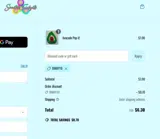 Sweetest Fidgets coupon verification screenshot