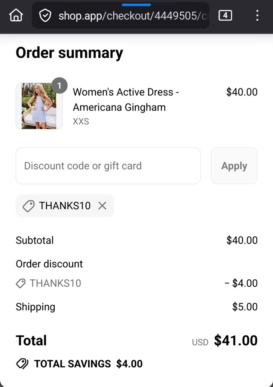 SweetHoney discount code screenshot showing code THANKS10 applied at SweetHoney checkout page. Uploaded by SimplyCodes community member Sukuna_ on Jul 12, 2025