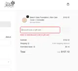 Boxingday coupon verification screenshot