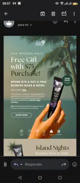 Free coupon verification screenshot