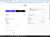 WELCOME10 coupon verification screenshot