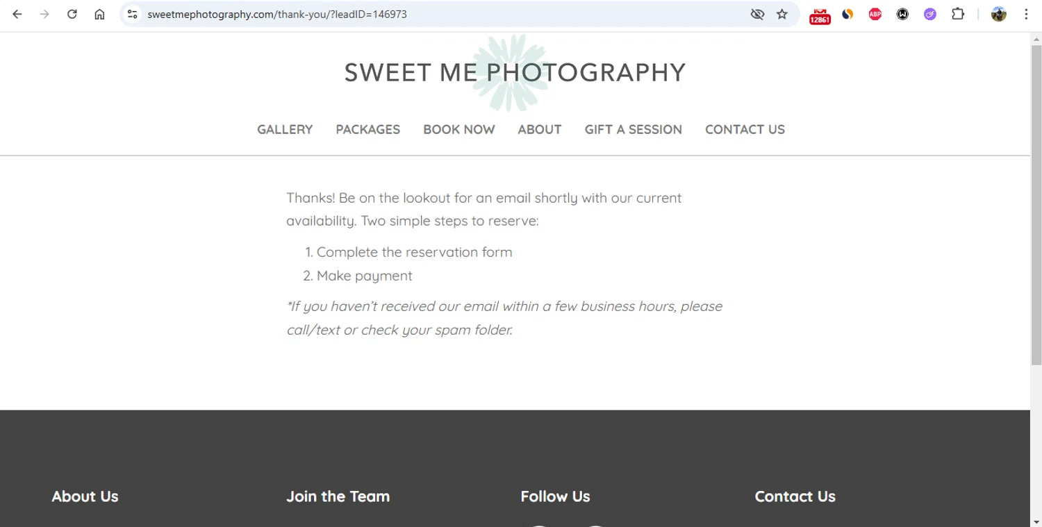 Sweet Me Photography promo code screenshot showing code SHIPFREE applied at Sweet Me Photography checkout page. Uploaded by SimplyCodes community member gonzalodamole on Feb 15, 2025