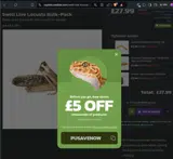 PUSAVENOW coupon verification screenshot