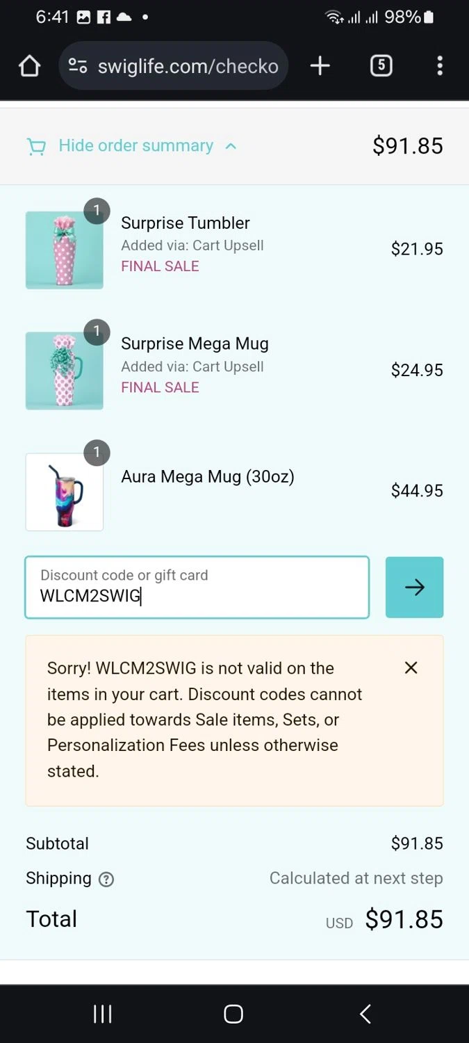 Swig Life Coupon Codes 20 Off August 2024