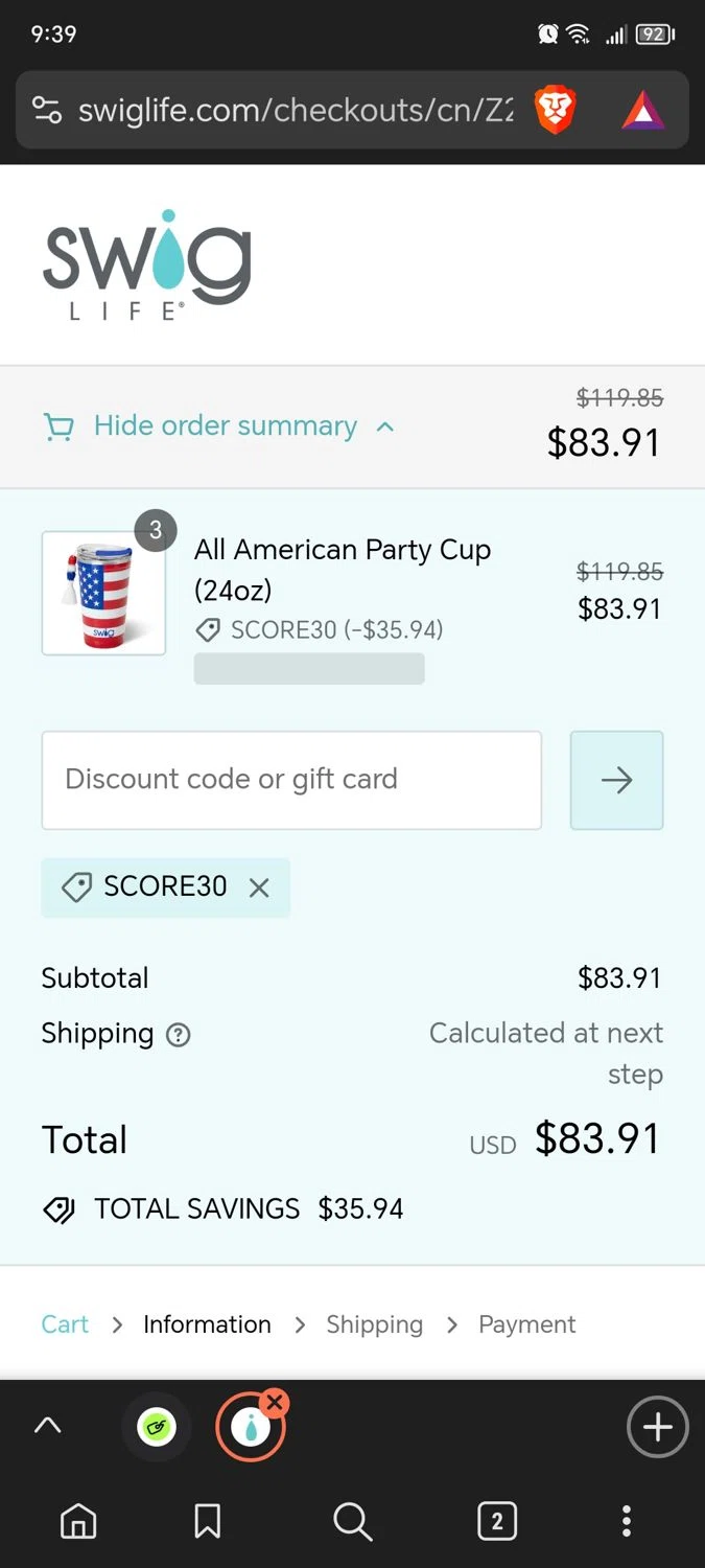 Swig Life Coupon Codes 20 Off August 2024