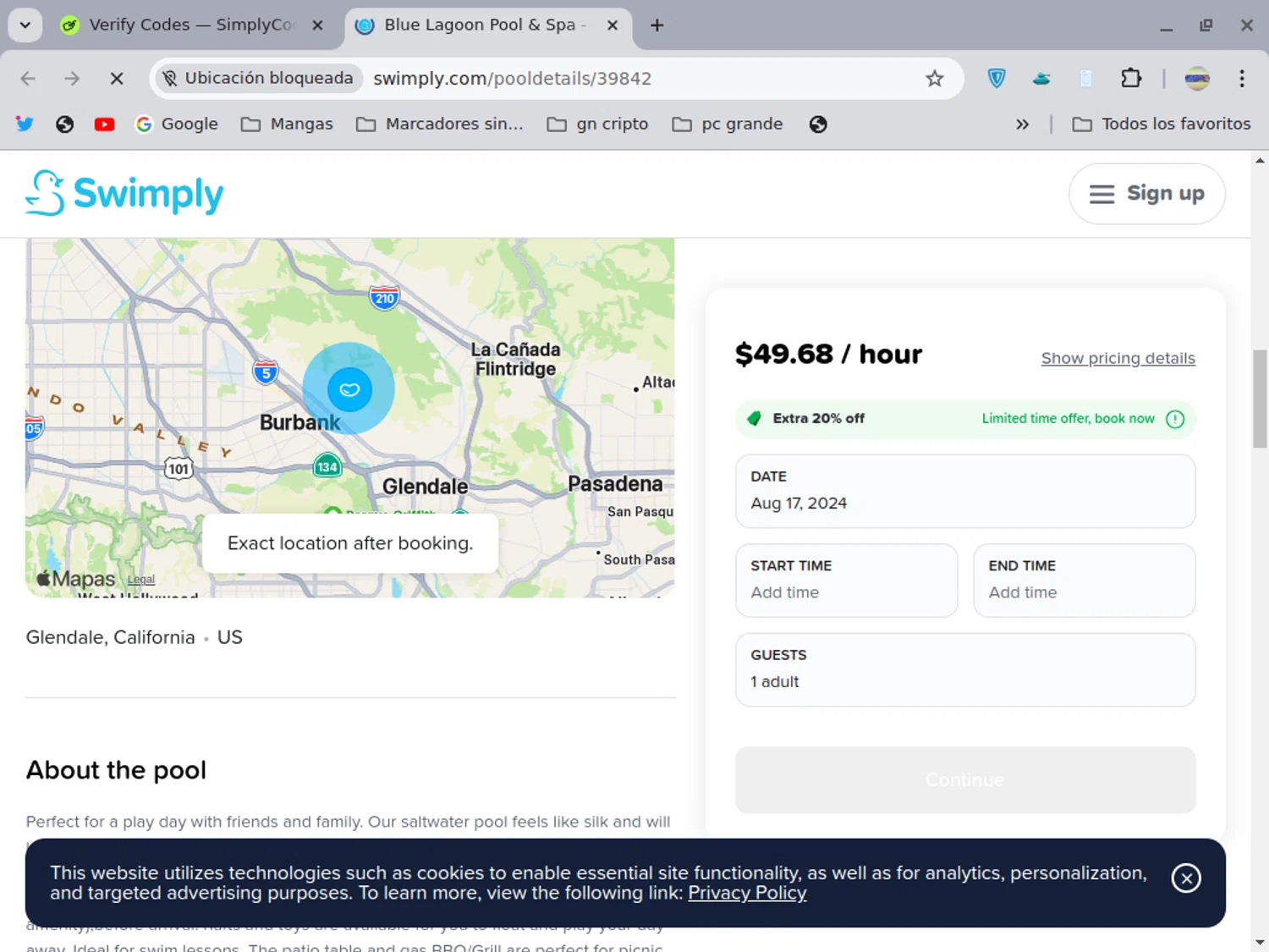 Swimply Promo Codes 20 Off October 2024