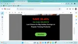 HOLIDAY40 coupon verification screenshot