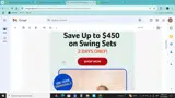 SwingSALE coupon verification screenshot