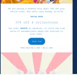 DROP30 coupon verification screenshot