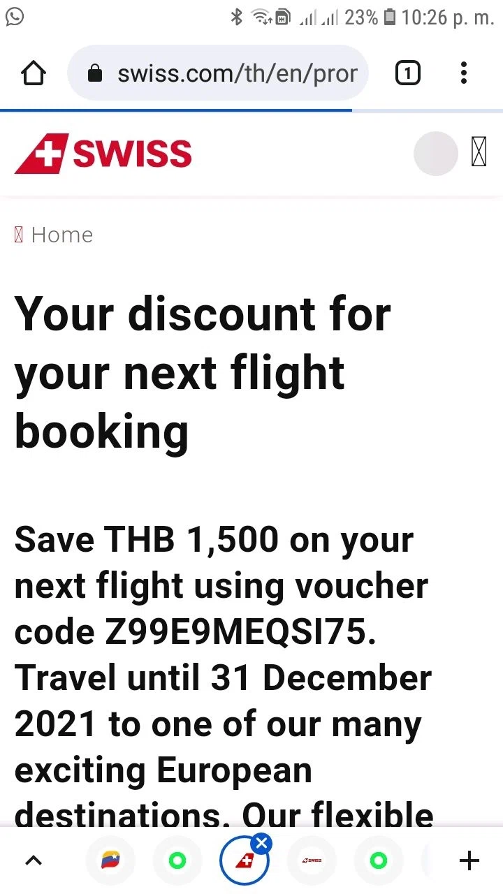 SWISS Promo Codes 10 Off Discount Codes in August 2024 SimplyCodes