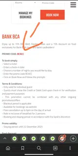 BCACC coupon verification screenshot