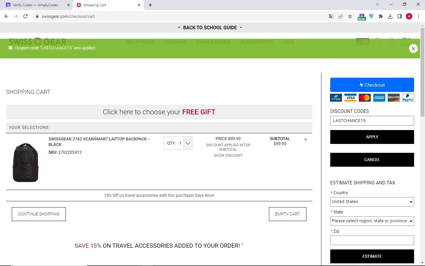 Swiss Gear Discount Codes 77 Off October 2024