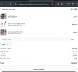 Swiss Tides coupon verification screenshot