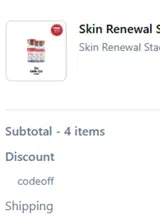 Swiss Tides coupon verification screenshot
