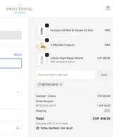 BESTSELLER10 coupon verification screenshot