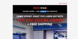 LABORDAY coupon verification screenshot