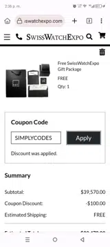 SIMPLYCODES coupon verification screenshot