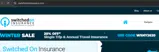 Switched On Insurance coupon verification screenshot