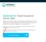 Switched On Insurance coupon verification screenshot