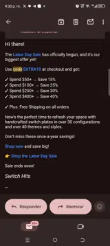 Extra10 coupon verification screenshot