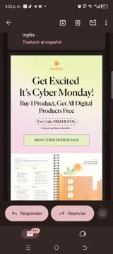 Freedigital coupon verification screenshot