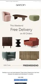FREEWEEKEND coupon verification screenshot